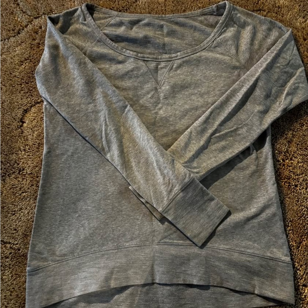 Lululemon Athletica Gray Sweatshirt